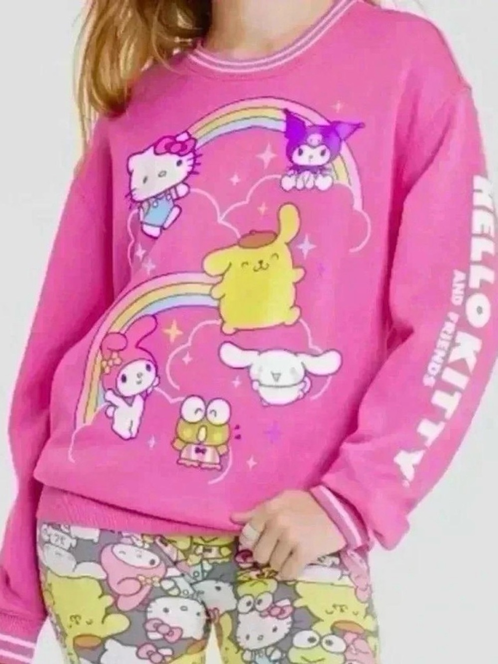 Pink Hello Kitty and Friends Sanrio Sweatshirt